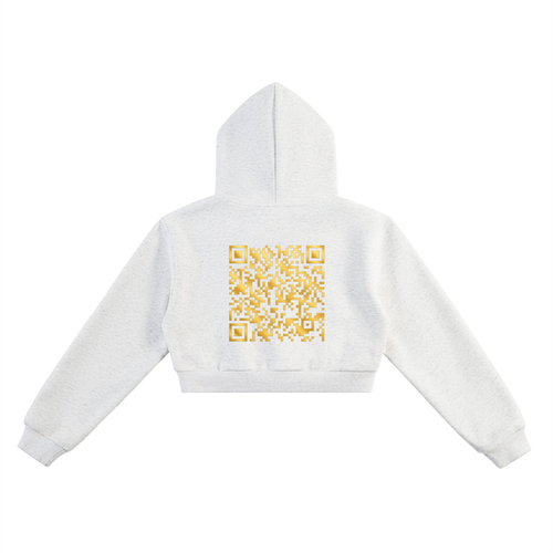Made by the Beat Cropped Hoodie