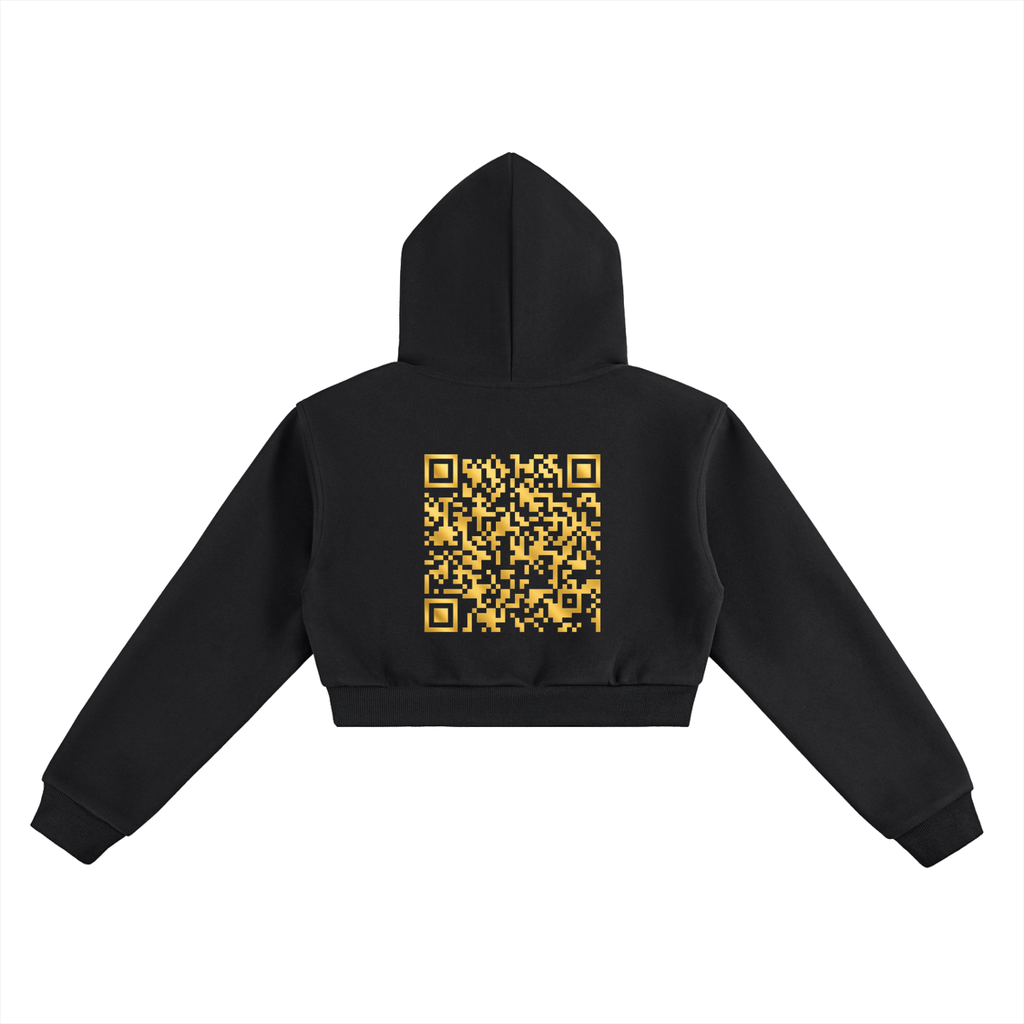 Made by the Beat Cropped Hoodie