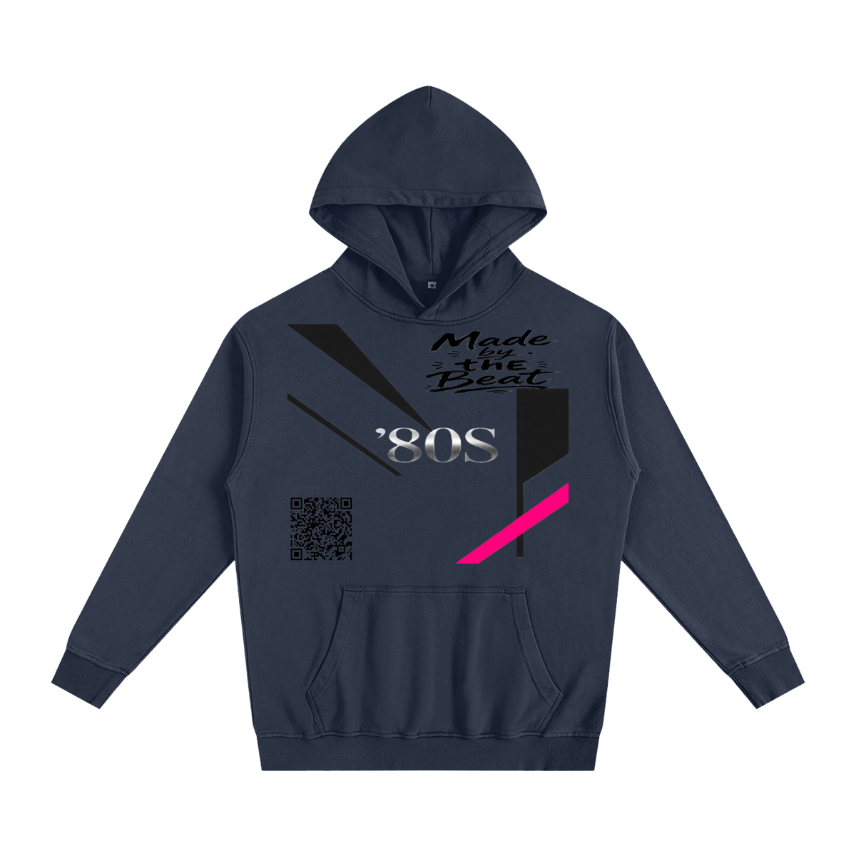 Made by the Beat 80s Oversized Essential Hoodie