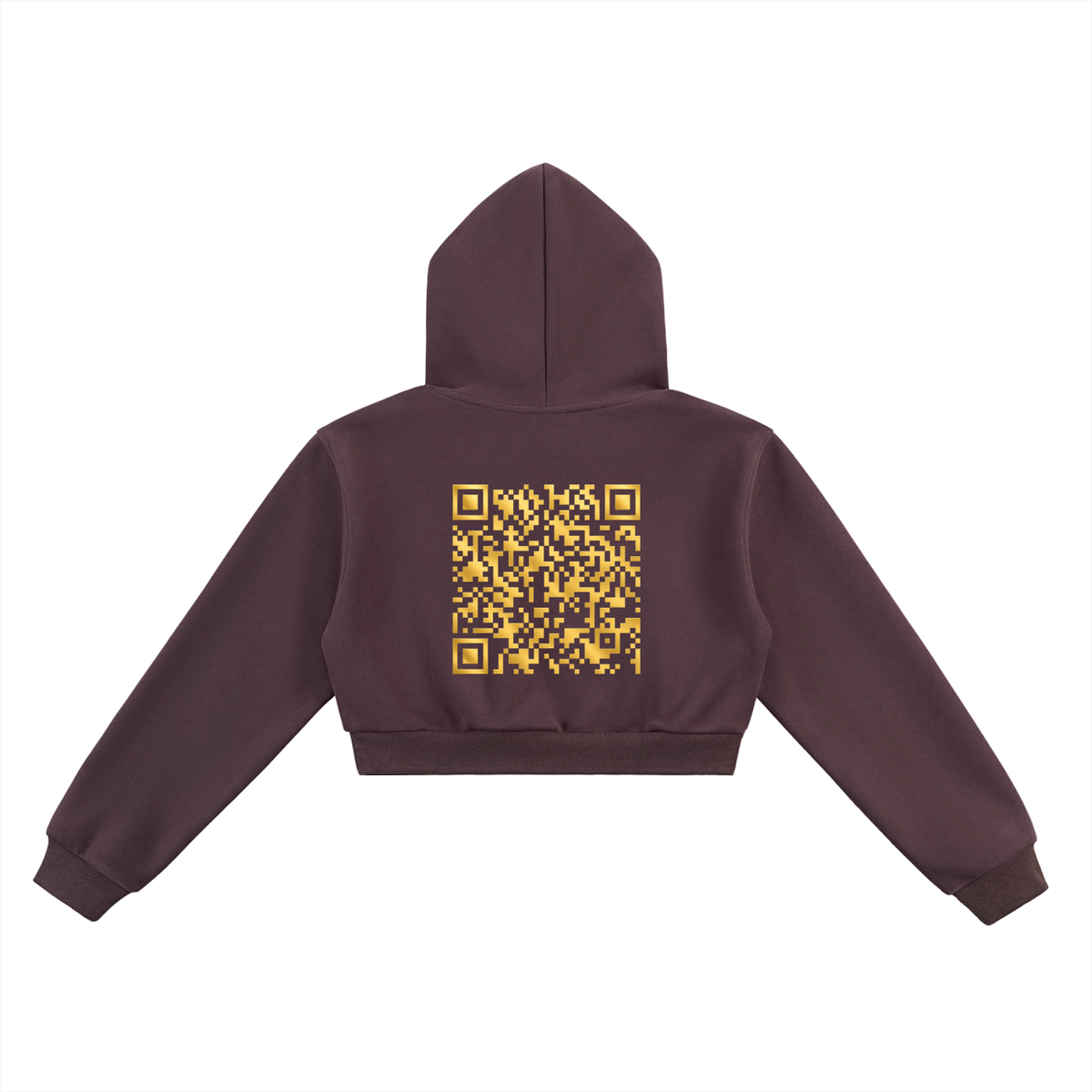 Made by the Beat Cropped Hoodie